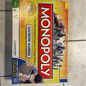 Monopoly electronic banking game